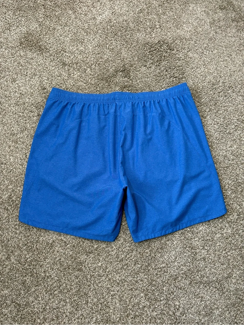 Men’s Rhone Mako Tech Active Training Shorts Size XXL Blue Work Out Pockets